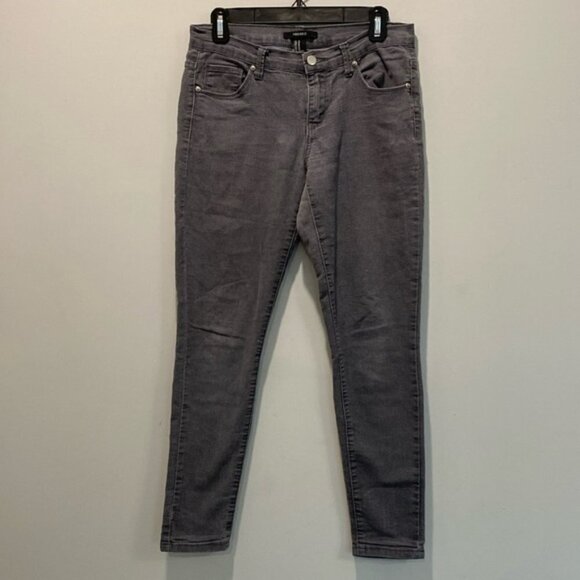 Forever 21 Grey Skinny Crop Jeans size 27 - Picture 2 of 12